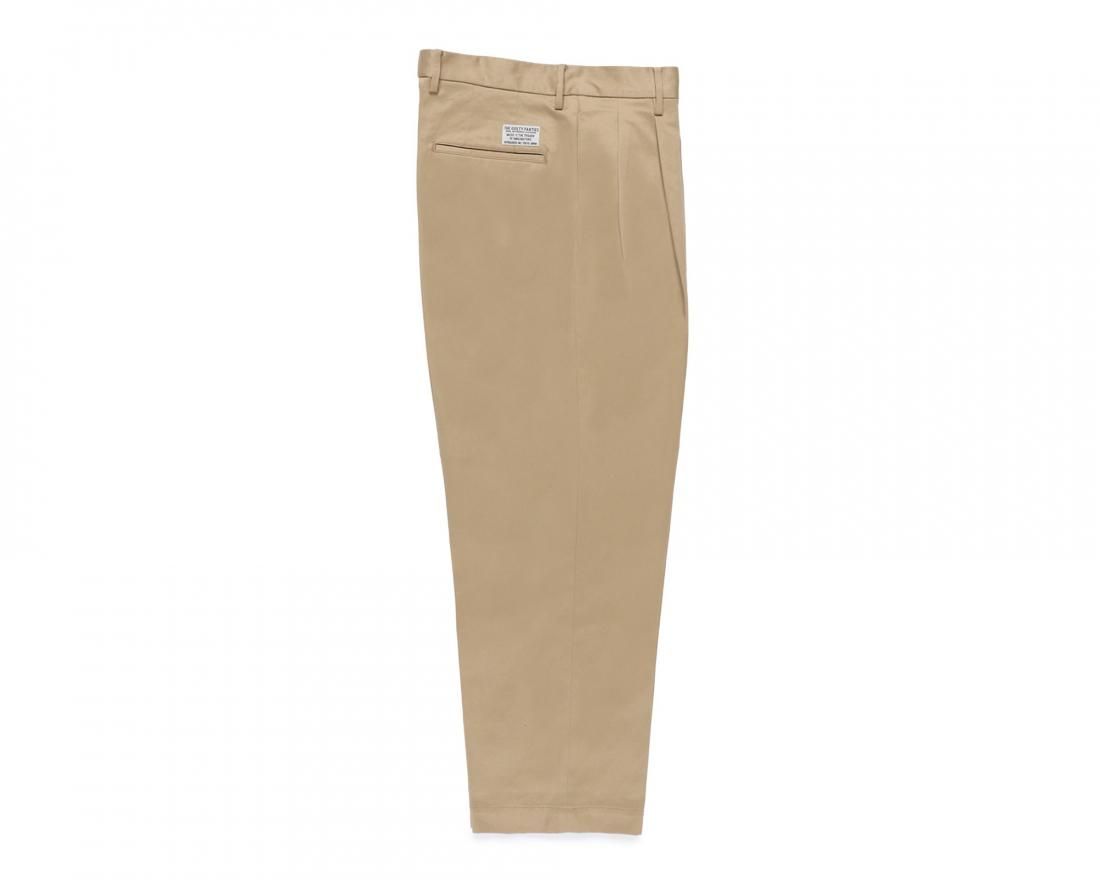 WACKO MARIA】DOUBLE PLEATED CHINO TROUSERS - DOGDAYS WACKO MARIA】DOUBLE PLEATED CHINO TROUSERS - DOGDAYS