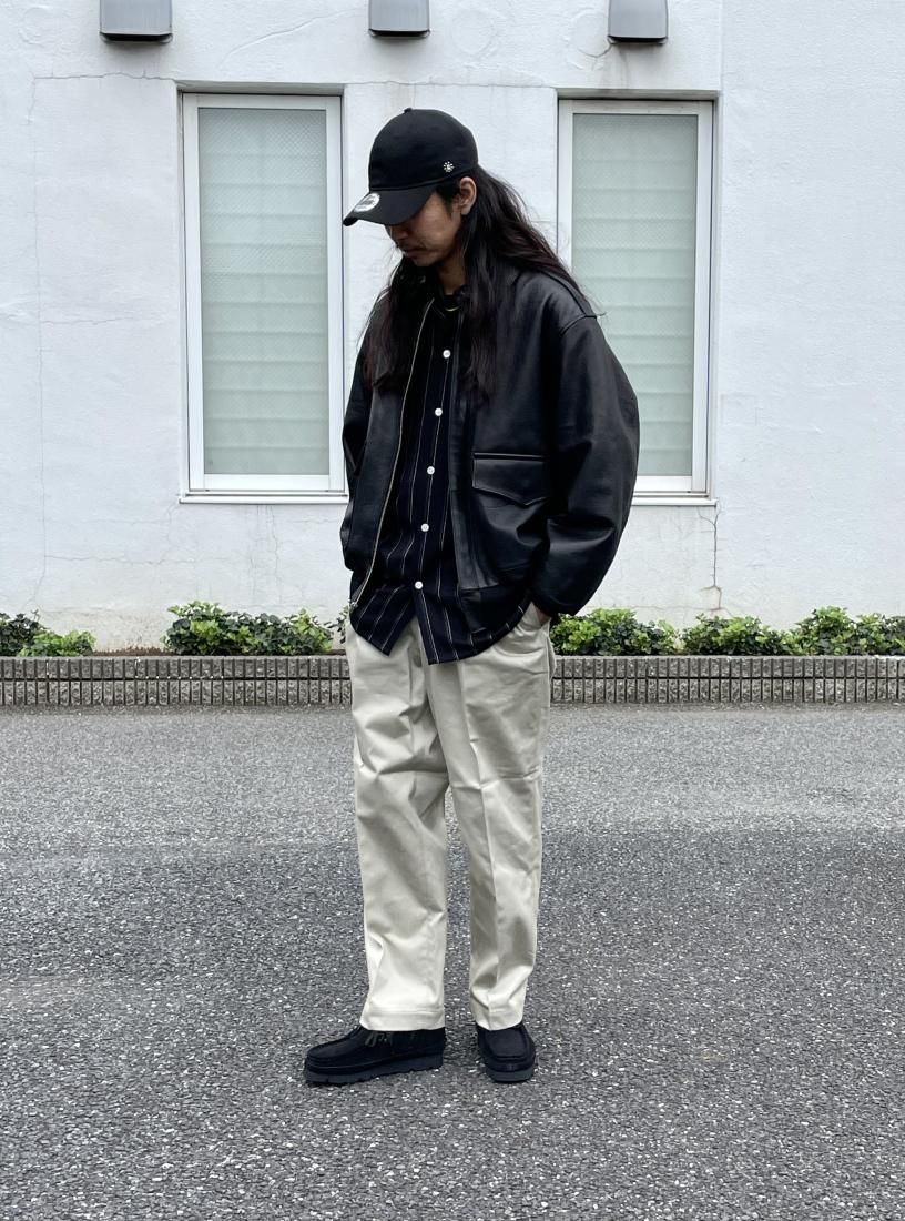 WACKO MARIA】DOUBLE PLEATED CHINO TROUSERS - DOGDAYS WACKO MARIA】DOUBLE PLEATED CHINO TROUSERS - DOGDAYS