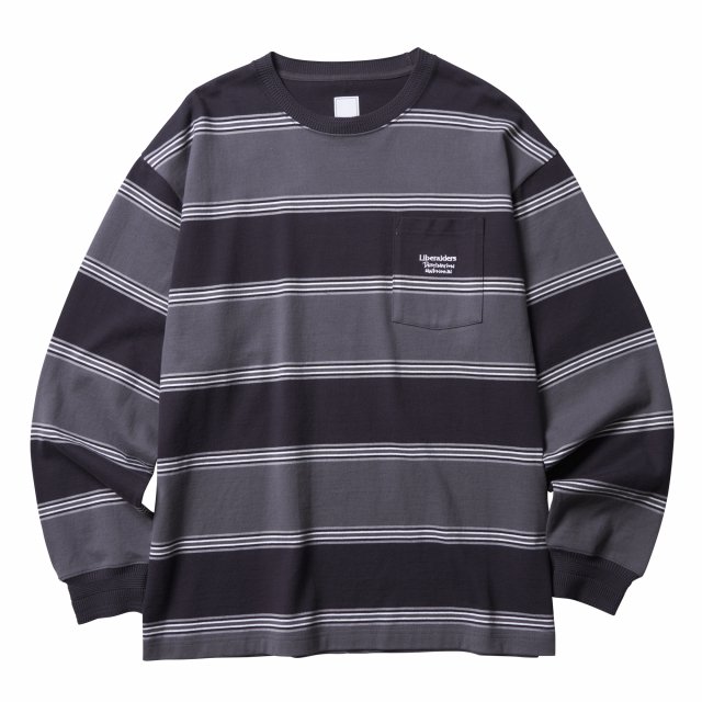  Liberaiders STRIPE L/S TEE