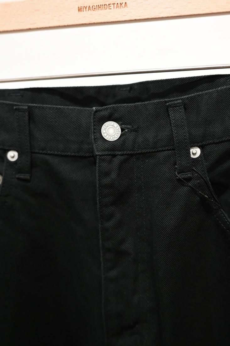 MIYAGIHIDETAKA】Standard Pants BLACK - DOGDAYS / UNDERPASS STORE MIYAGIHIDETAKA】Standard Pants BLACK - DOGDAYS / UNDERPASS STORE