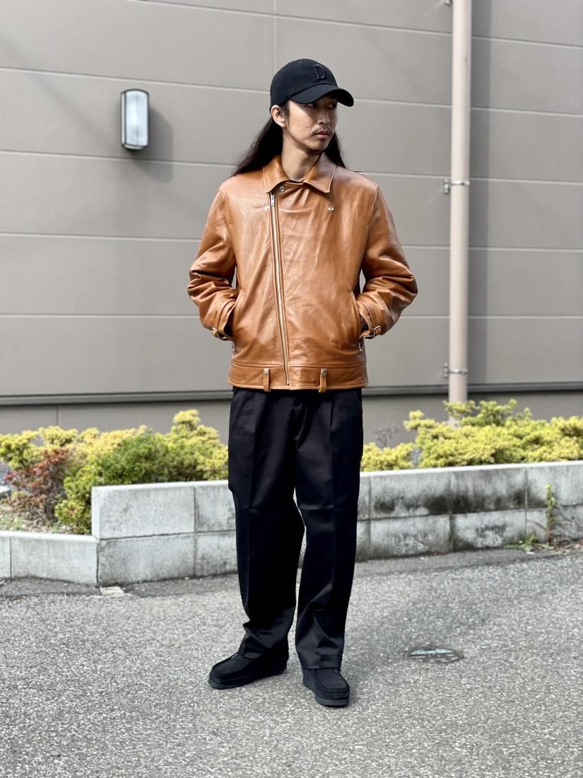 WACKO MARIA】DOUBLE RIDERS LEATHER JACKET (TYPE-1) - DOGDAYS WACKO MARIA】DOUBLE RIDERS LEATHER JACKET (TYPE-1) - DOGDAYS