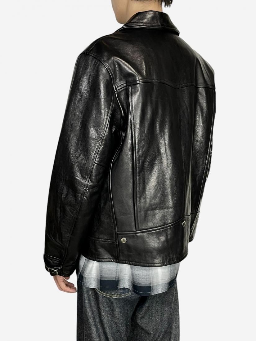 WACKO MARIA】DOUBLE RIDERS LEATHER JACKET (TYPE-1) - DOGDAYS