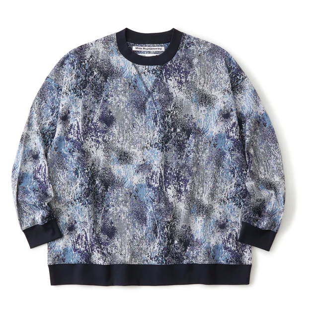 <img class='new_mark_img1' src='https://img.shop-pro.jp/img/new/icons20.gif' style='border:none;display:inline;margin:0px;padding:0px;width:auto;' />White MountaineeringMOSAIC JACQUARD PULLOVER