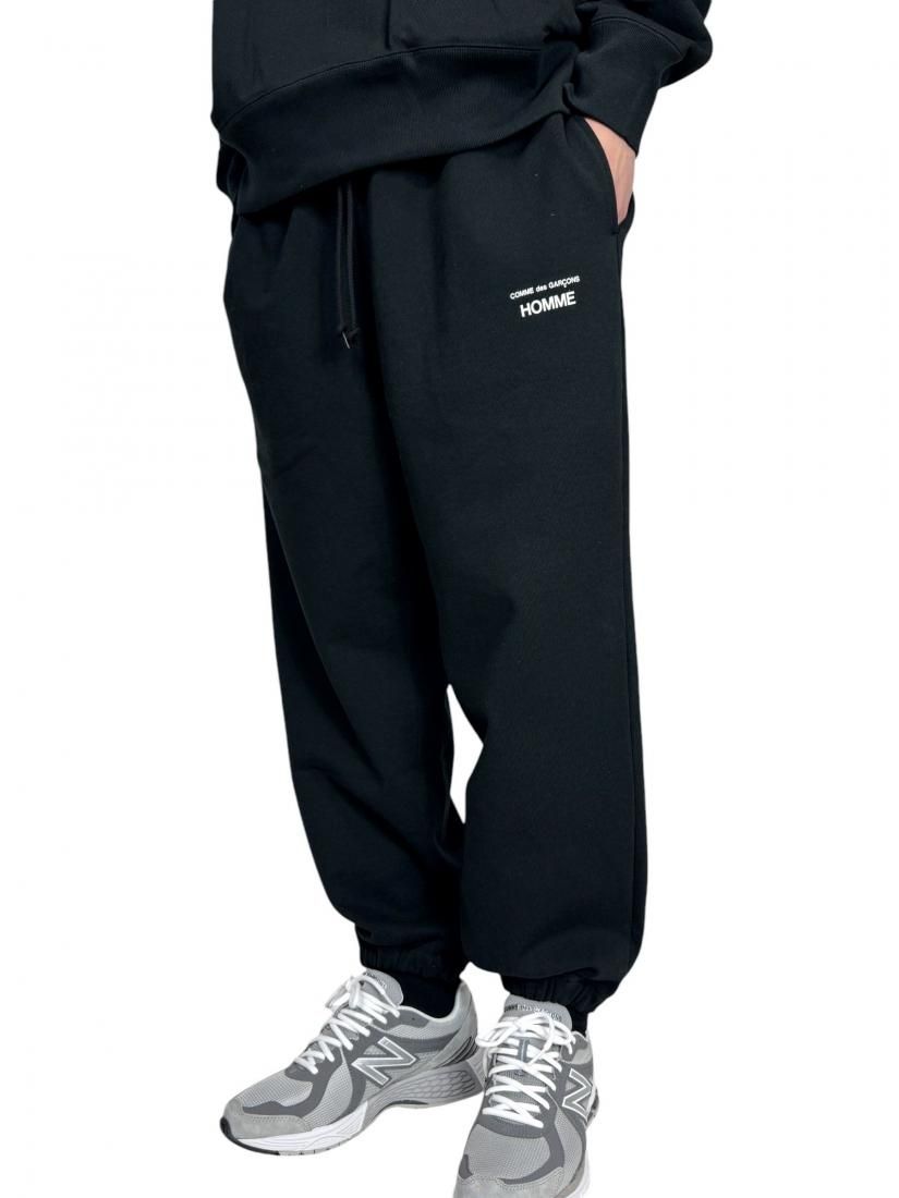 COMME des GARCONS HOMME】綿裏毛製品プリントスウェットパンツ COMME des GARCONS HOMME】綿裏毛製品プリントスウェットパンツ