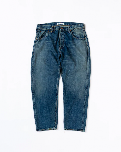ANACHRONORMREGULAR TAPERED 5P PANTS (FIVE YEAR WASH)