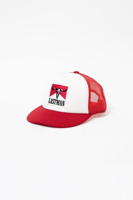 LASTMANEMBROID TRUCKER CAP-TABACO