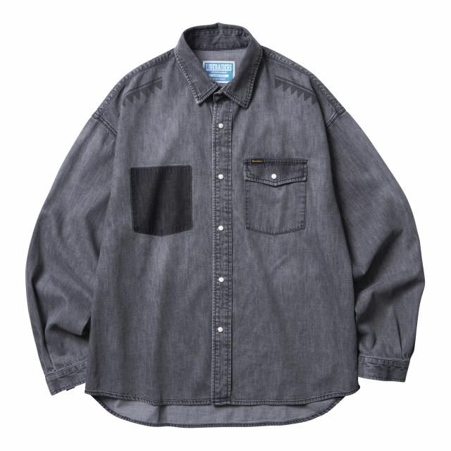  Liberaiders TRIBAL DENIM SHIRT