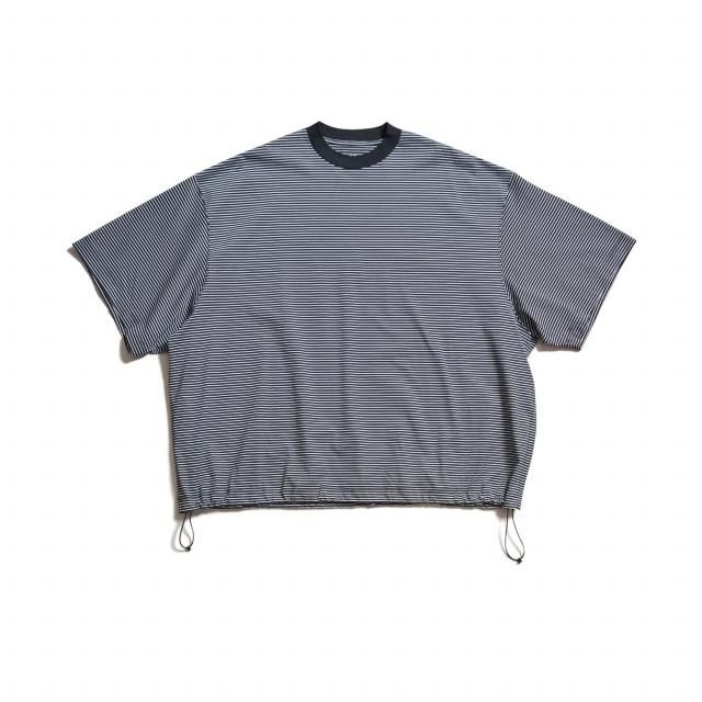 is-nessBALLOON BORDER SHORT SLEEVE T-SHIRT