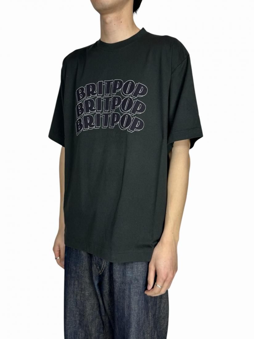 blurhms ROOTSTOCK】BRITPOP Print Tee WIDE - DOGDAYS