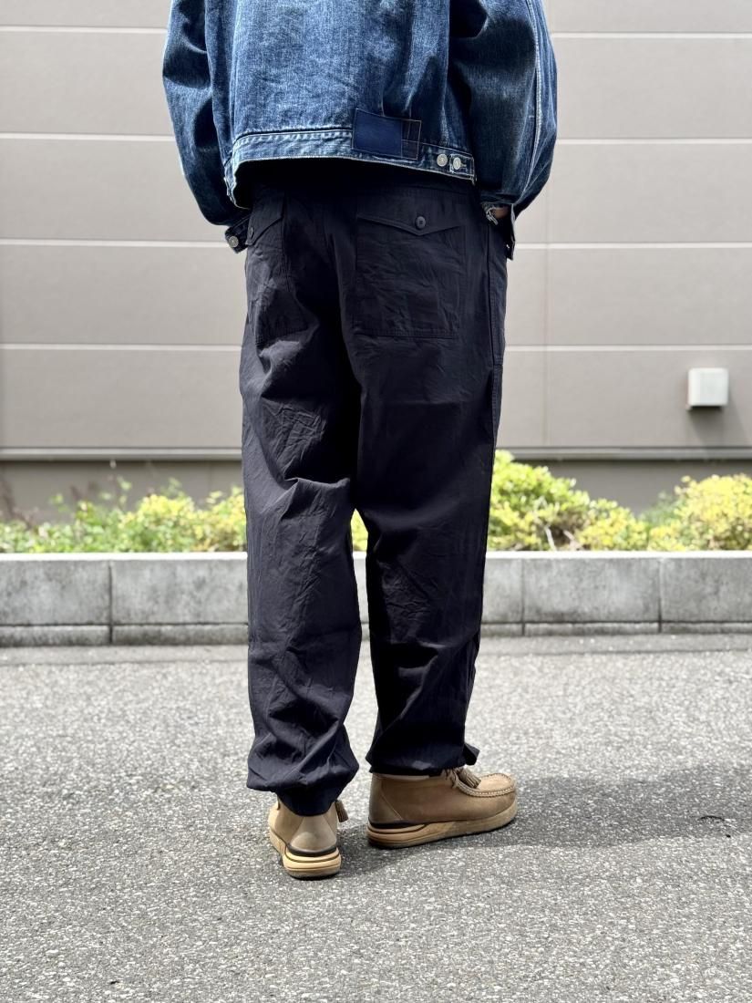 2025AW visvim CARROL PANTS ブラック1 visvim-Carroll-straight-leg-