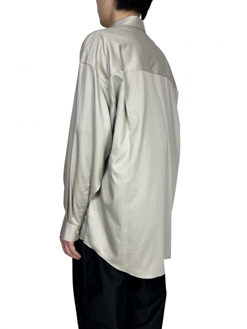 トップス graphpaper Oversized RegularCollar Shirt Graphpaper Broad L/S Oversized Regular Collar Shirt