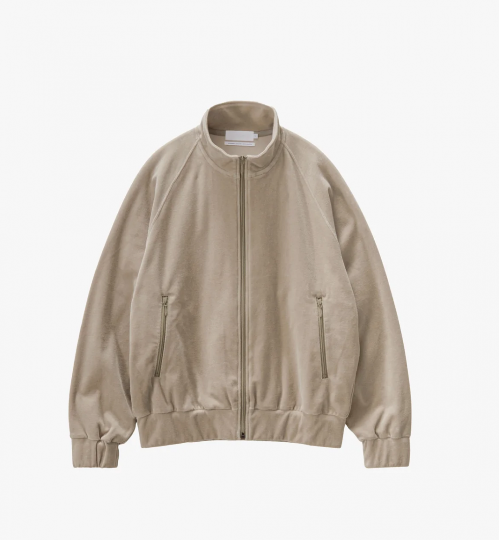 ジャケット・アウター Graphpaper Compact Velour Track Jacket Graphpaper】Compact Velour Track Jacket - DOGDAYS