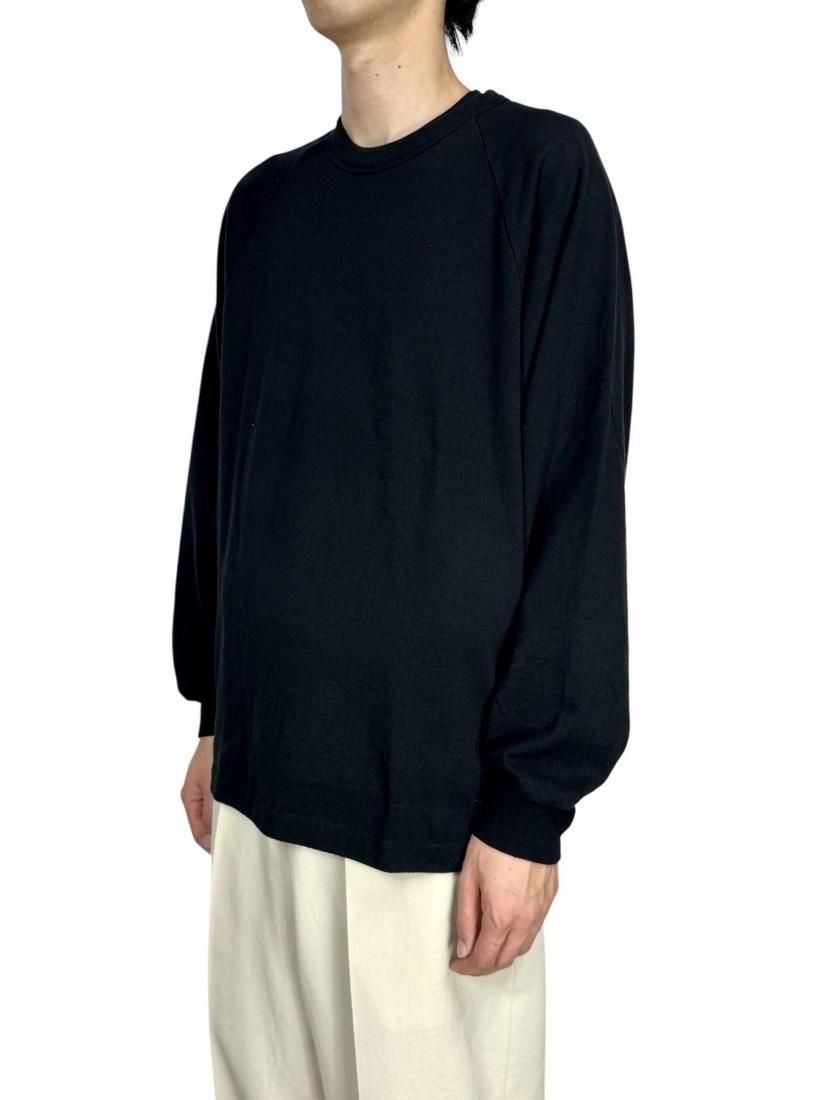 blurhms Co/Silk Nep Raglan Tee ブラームス blurhms (ブラームス) / Co/Silk Nep Raglan Tee | HIBI