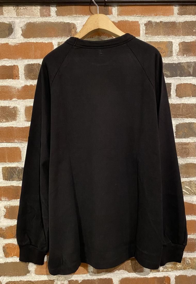 blurhms Co/Silk Nep Raglan Tee ブラームス blurhms [Co/Silk Nep Harf-Zip & Raglan Tee]