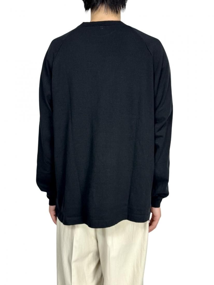 blurhms】Co/Silk Nep Raglan Tee - DOGDAYS / UNDERPASS STORE