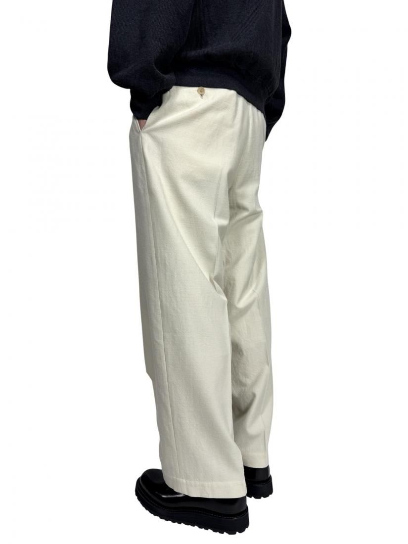 25AW 新品【blurhms】ウールギャバジン トラウザー blurhms ラフ