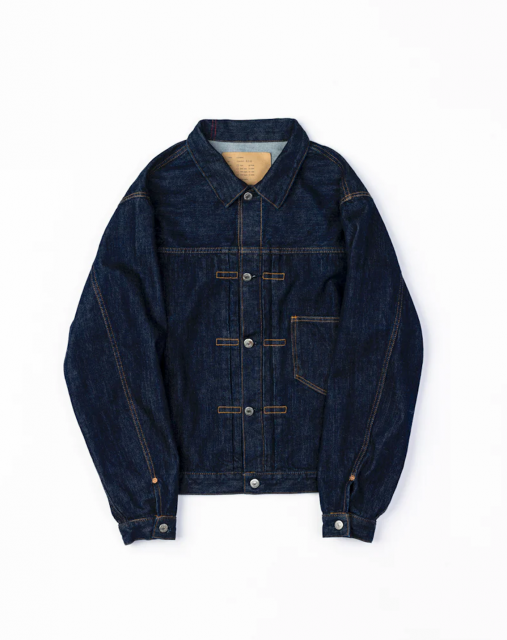 ジャケット・アウター UNLIKELY TIME TRAVEL TRUCKER JACKET Unlikely Time Travel Trucker Jacket 1977Wash[Vintage Indigo