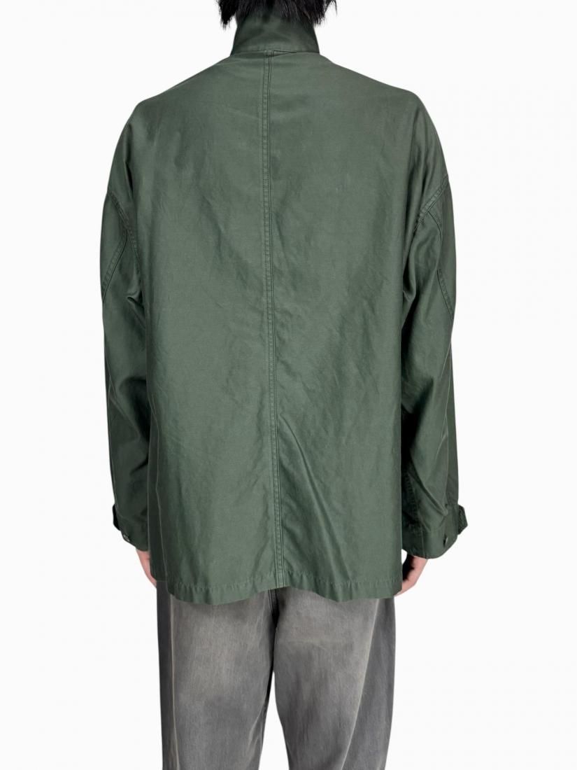 Graphpaper】Cotton Cupro Back Satin Military Jacket
