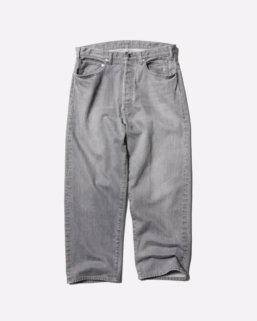 UNLIKELYUnlikely Time Travel Jean Wide Gray Denim