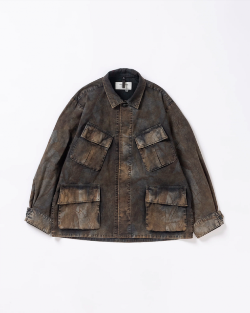 <img class='new_mark_img1' src='https://img.shop-pro.jp/img/new/icons8.gif' style='border:none;display:inline;margin:0px;padding:0px;width:auto;' /> ANACHRONORM SULFUR DYED RIPSTOP REALTREE FATIGUE JACKET