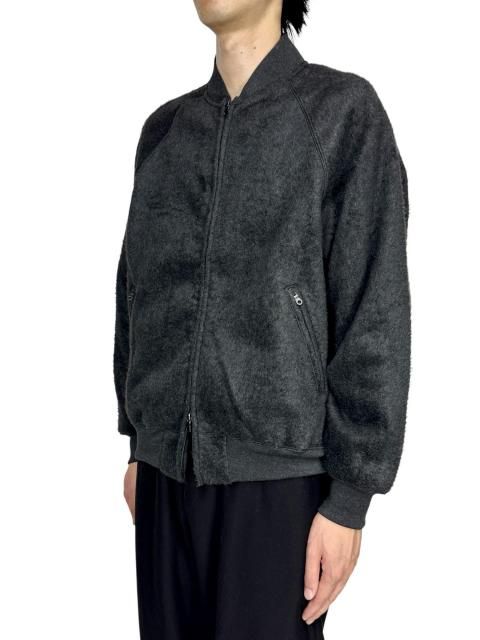 blurhmsPe/Silk Fleece Bomber Jacket