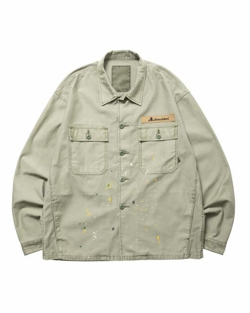 <img class='new_mark_img1' src='https://img.shop-pro.jp/img/new/icons8.gif' style='border:none;display:inline;margin:0px;padding:0px;width:auto;' /> Liberaiders PAINT SPLATTER BDU SHIRT