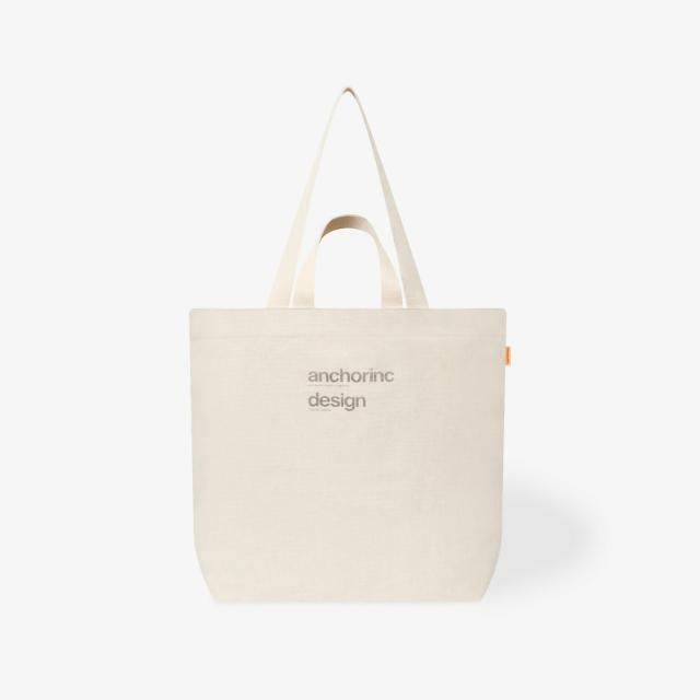 <img class='new_mark_img1' src='https://img.shop-pro.jp/img/new/icons8.gif' style='border:none;display:inline;margin:0px;padding:0px;width:auto;' /> ANCHOR INC. FABRIC LOGO 2 WAY CANVAS TOTE