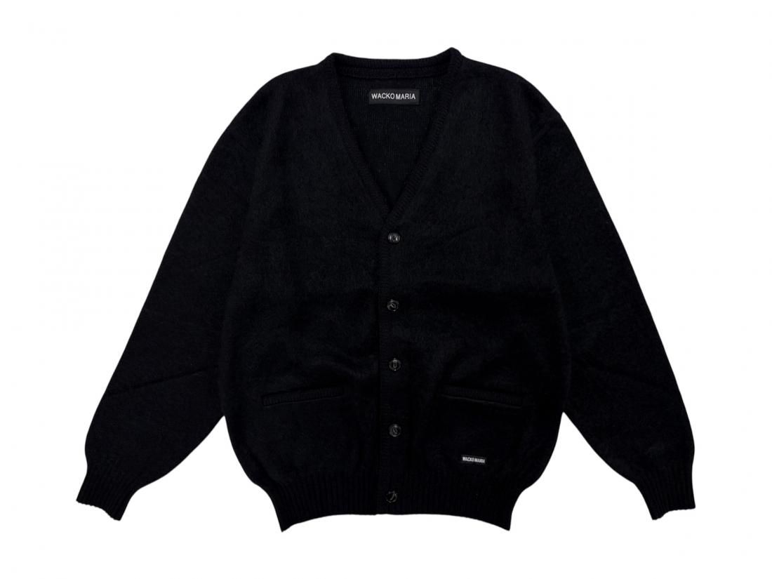 Wacko Maria モヘアカーディガン Black 22FW wacko maria モヘヤ