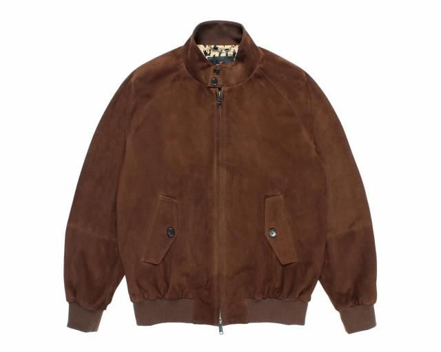 <img class='new_mark_img1' src='https://img.shop-pro.jp/img/new/icons8.gif' style='border:none;display:inline;margin:0px;padding:0px;width:auto;' />WACKO MARIABARACUTA / SUEDE G9 HARRINGTON JACKET