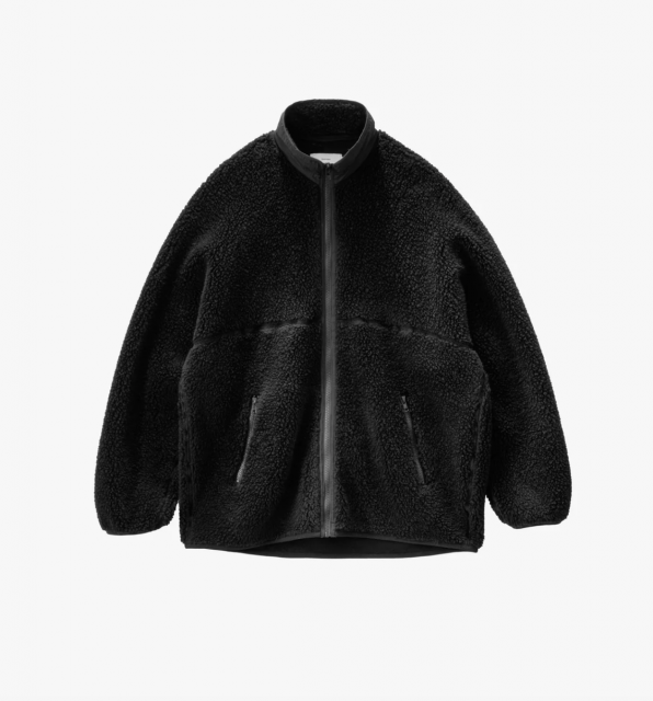 <img class='new_mark_img1' src='https://img.shop-pro.jp/img/new/icons8.gif' style='border:none;display:inline;margin:0px;padding:0px;width:auto;' />GraphpaperWool Boa Zip-Up Blouson