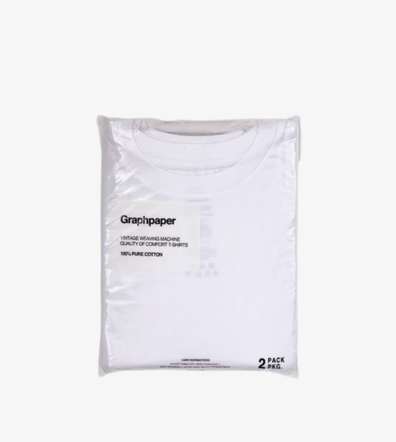 <img class='new_mark_img1' src='https://img.shop-pro.jp/img/new/icons8.gif' style='border:none;display:inline;margin:0px;padding:0px;width:auto;' />Graphpaper2-Pack Crew Neck Tee