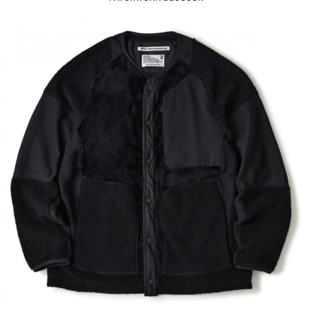 <img class='new_mark_img1' src='https://img.shop-pro.jp/img/new/icons8.gif' style='border:none;display:inline;margin:0px;padding:0px;width:auto;' />White MountaineeringPATCHWORK BLOUSON