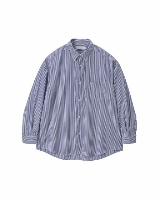<img class='new_mark_img1' src='https://img.shop-pro.jp/img/new/icons8.gif' style='border:none;display:inline;margin:0px;padding:0px;width:auto;' />GraphpaperBroad Stripe L/S Oversized Regular Collar Shirt