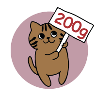 200g