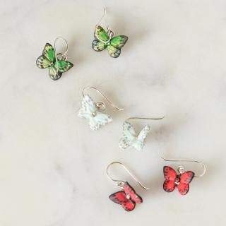 ڥԥBUTTERFLY DROP EARRINGSHOP SKIP & FLUTTER