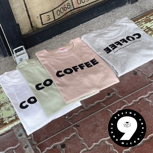 【9/23発売開始】MICRO-LADY COFFEE STAND オリジナルTシャツ【9周年/限定品】