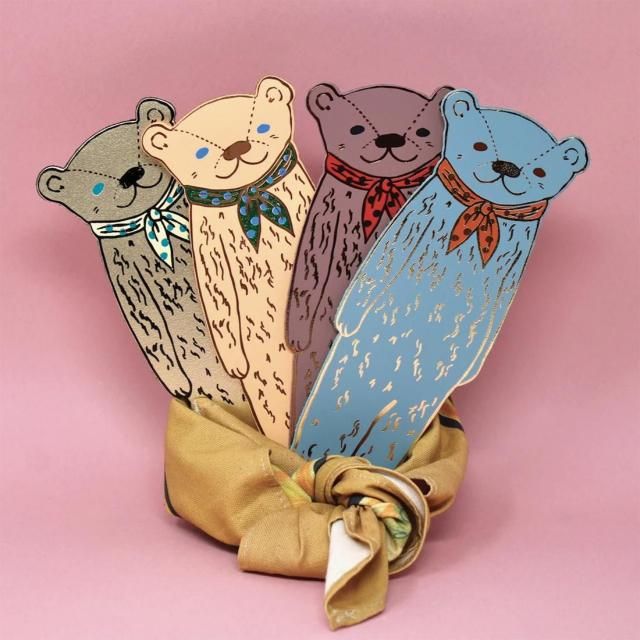 <img class='new_mark_img1' src='https://img.shop-pro.jp/img/new/icons5.gif' style='border:none;display:inline;margin:0px;padding:0px;width:auto;' />ڥ֥åޡ/Bear BookmarkARK COLOUR DESIGN