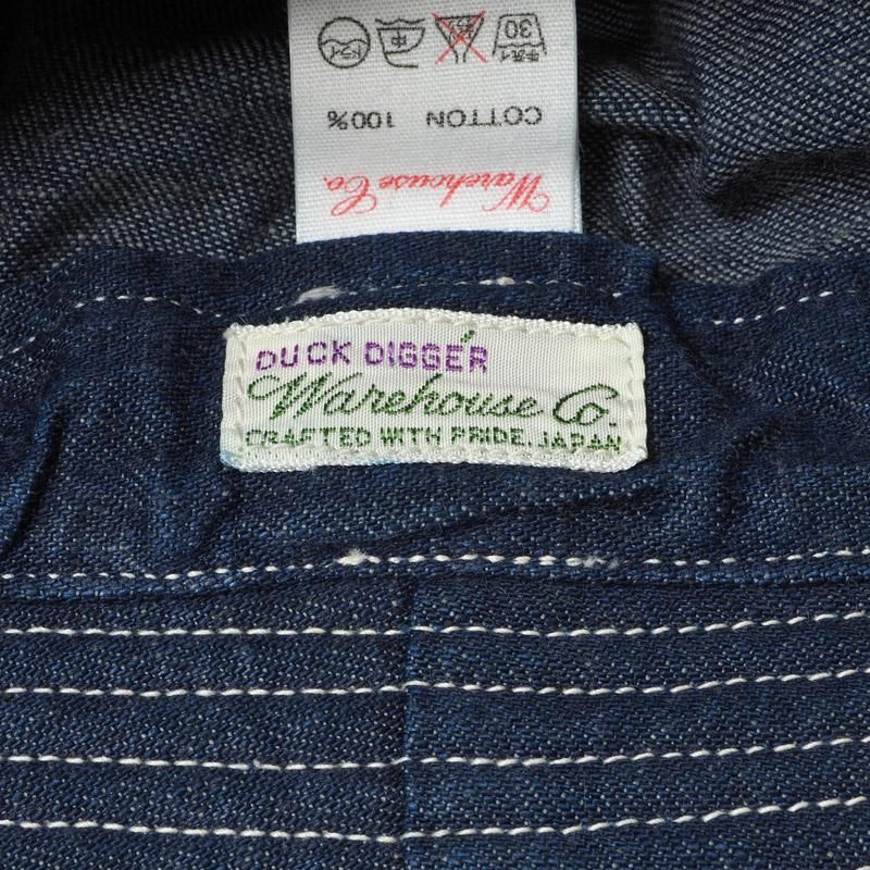 WAREHOUSE & CO. / Lot 5200 DENIM ARMY HAT インディゴデニム