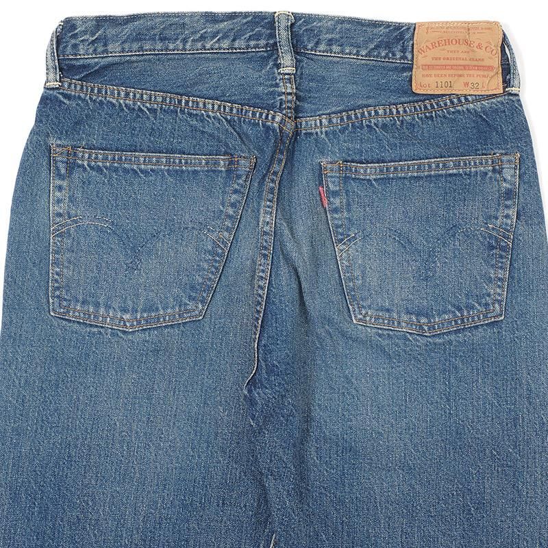 WAREHOUSE & CO. / 2ND-HAND 1101 (USED WASH) - WAREHOUSE&CO. WAREHOUSE & CO. / 2ND-HAND 1101 (USED WASH) - WAREHOUSE&CO.