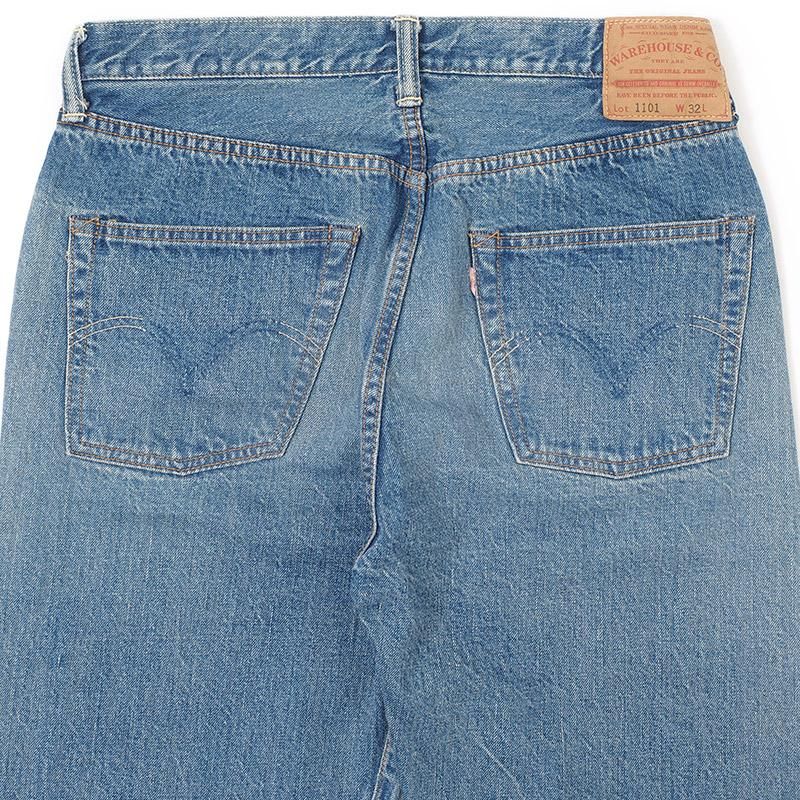 WAREHOUSE & CO. / 2ND-HAND 1101 (USED WASH 淡) - WAREHOUSE&CO. WAREHOUSE & CO. / 2ND-HAND 1101 (USED WASH 淡) - WAREHOUSE&CO.