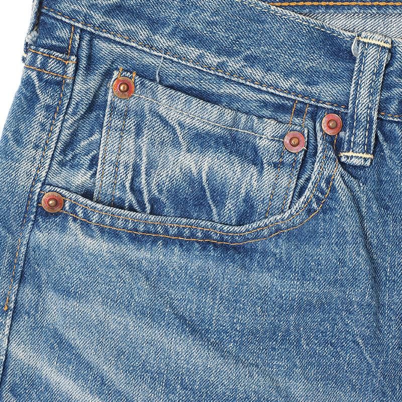 WAREHOUSE & CO. / 2ND-HAND 1101 (USED WASH 淡) - WAREHOUSE&CO. オンライン売れ済 ウエアハウス WAREHOUSE w36(淡い) セコハン 1101 デニム/ジーンズ