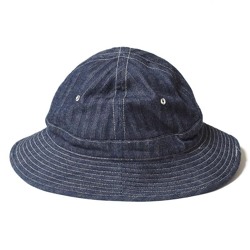WAREHOUSE & CO. / Lot 5200 ARMY HAT インディゴヘリンボーン OR