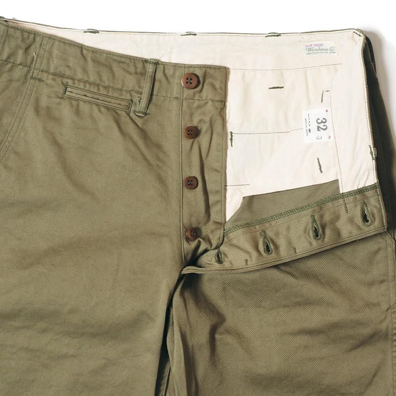 WAREHOUSE & CO. / Lot 1204 CHINO SHORTS ウエポン - WAREHOUSE＆CO.