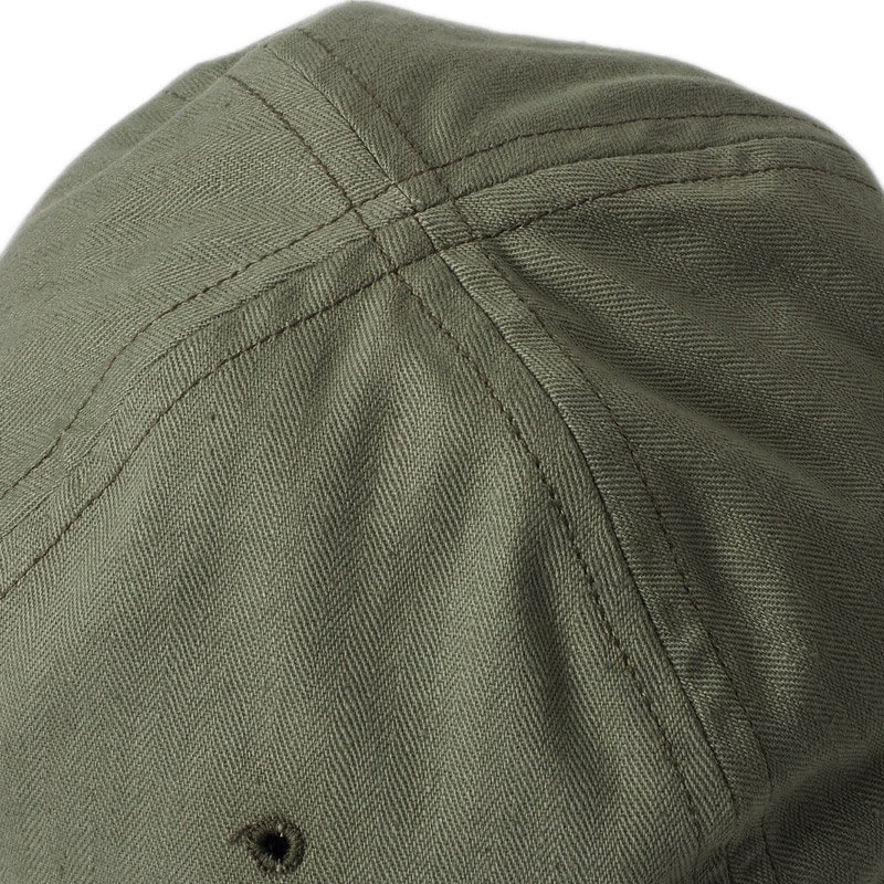 WAREHOUSE & CO. / Lot 5200 ARMY HAT ヘリンボーン グリーン - WAREHOUSE＆CO.