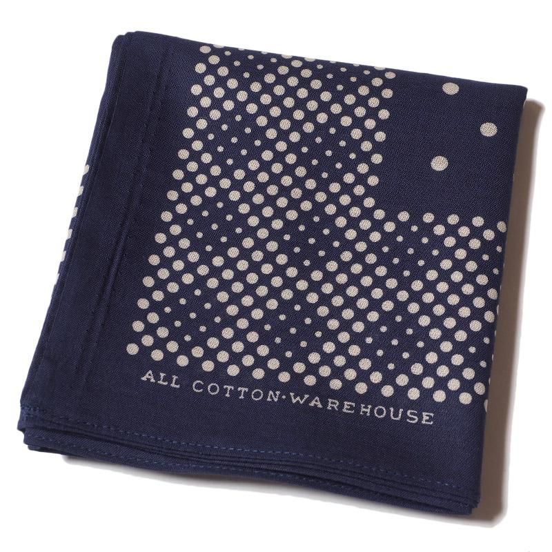 WAREHOUSE & CO. / Lot 5228 SELVEDGE BANDANA A柄(MOSAIC