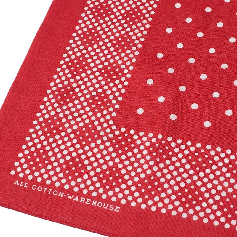 WAREHOUSE & CO. / Lot 5228 SELVEDGE BANDANA A柄(MOSAIC