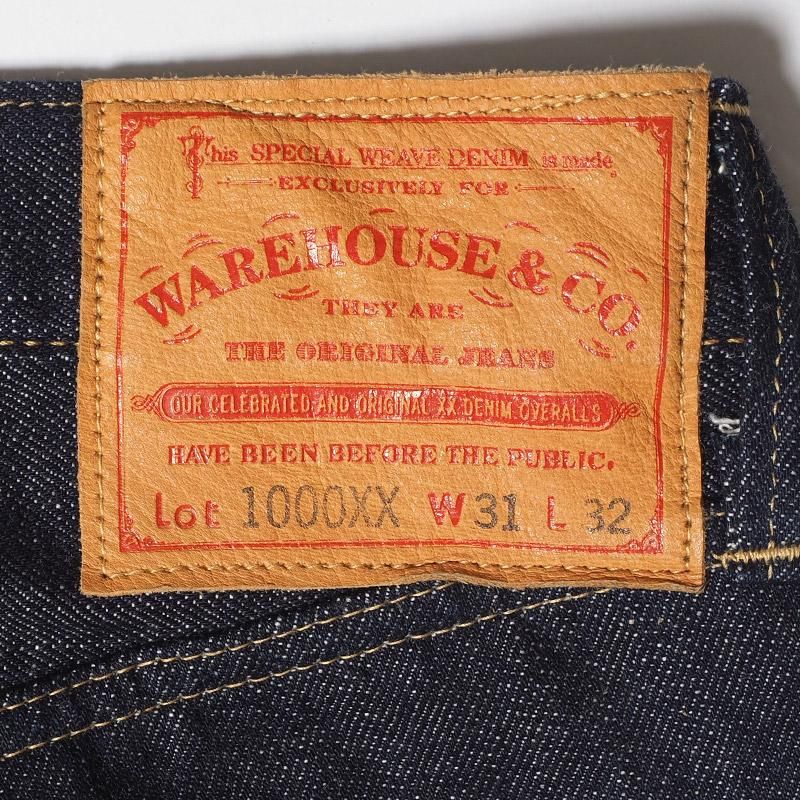 WAREHOUSE & CO. / Lot 1000XX - WAREHOUSE＆CO.