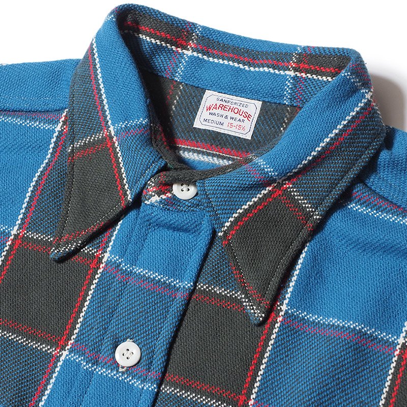 WAREHOUSE & CO. / Lot 3104 FLANNEL SHIRTS(B柄) O/W 【2021 MODEL 