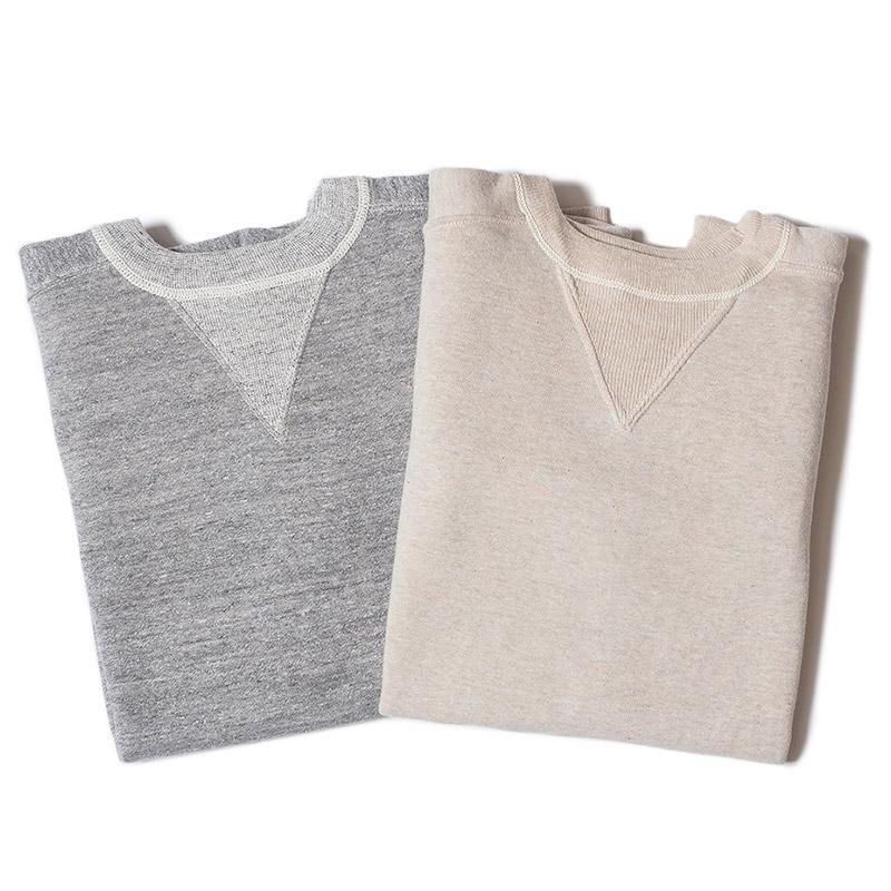 セール特別価格 WAREHOUSE CAC SWEAT 404-CAC ダークベージュ | www