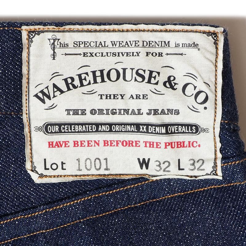 鉄製タックボタンWAREHOUSE \u0026 CO. Lot 1001 1901 NO.2 MODEL